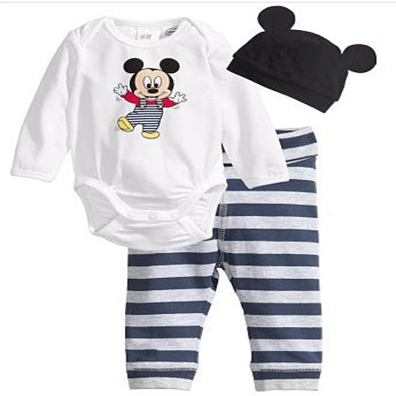 Rompes/комплект одежды из 3 предметов для маленьких мальчиков Весенний комплект