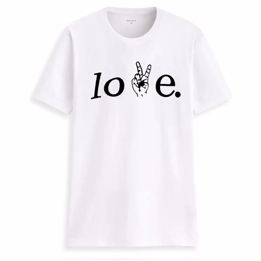 Wrion harajuku футболка женские хлопковые футболки femme Finger Love с принтом женская одежда