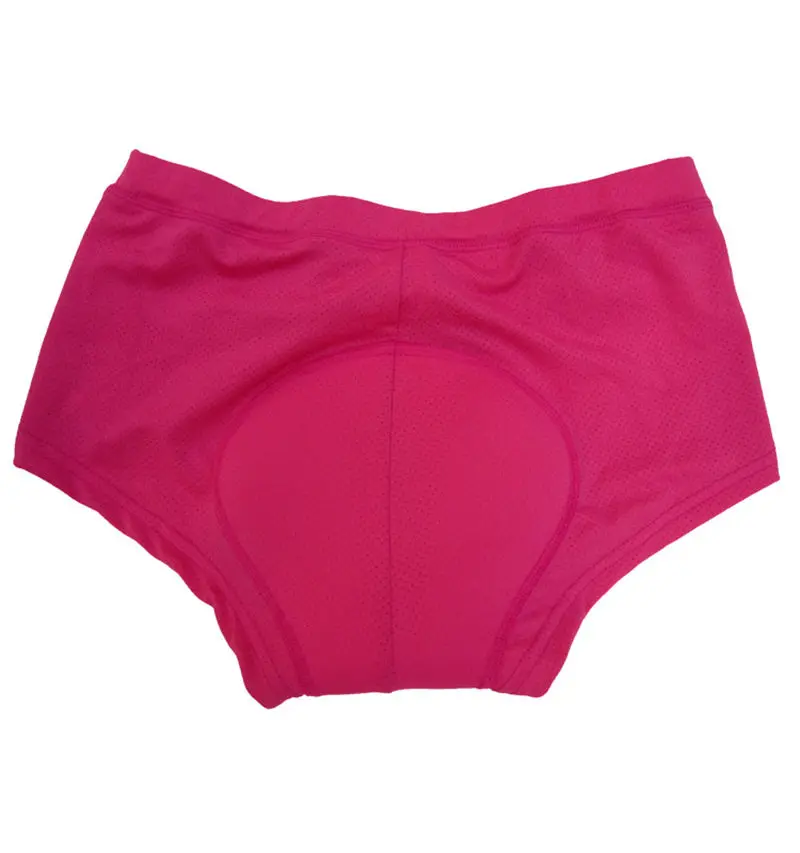 Pink Женские шорты для верховой езды, MTB, велосипедные трусы, дорожный велосипед, нижнее белье для велоспорта, дышащие, 3D гелевые, удобные, ciclismo - Цвет: Pink