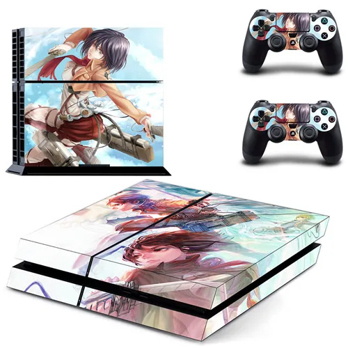 Аниме Dragon Ball one piece Наруто One Punch Man PS4 Кожа Наклейка виниловая для Playstation 4 консоли и контроллеров PS4 кожа - Цвет: DPTM1691