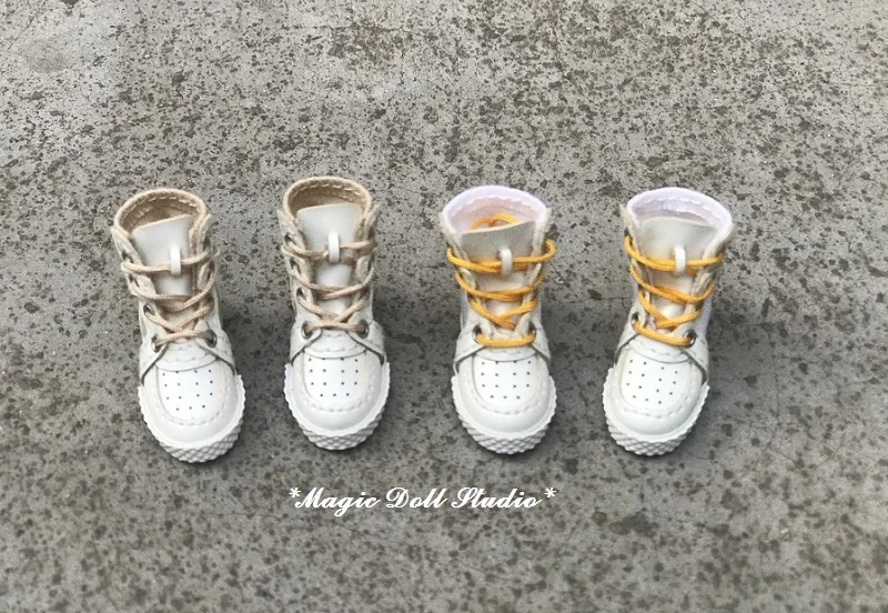 [MG665] 2020 Бесплатная доставка туфли Neoblythe Doll # кожаные с парусиновыми сапогами