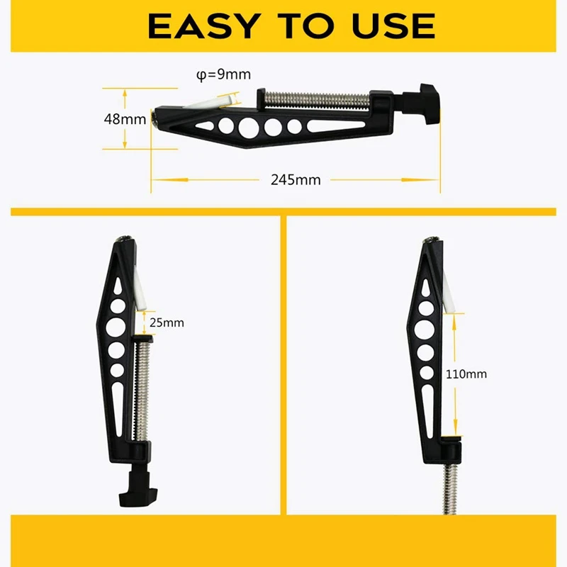 GTBL 2Pc Pocket Hole Clip Woodworking Connecting Oblique Inclined Drilling And Power Tool Access | Обустройство дома