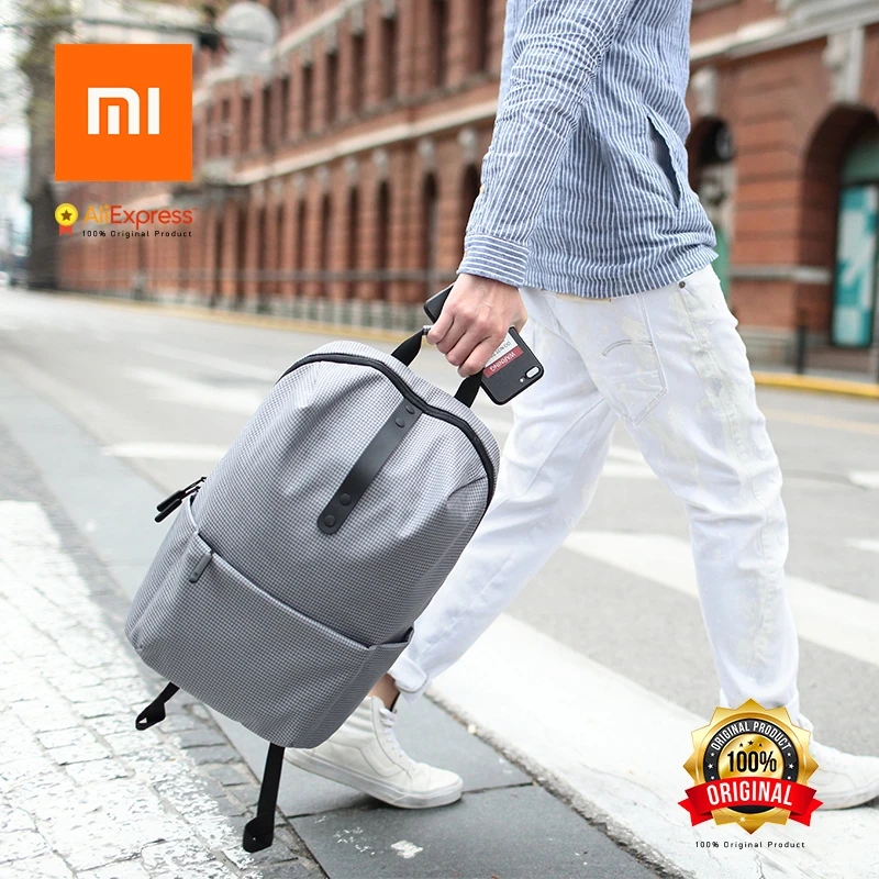 Xiaomi Mi рюкзак для колледжа, повседневная Наплечная Сумка, женский рюкзак для отдыха, рюкзак, школьная сумка, спортивная сумка, 15,6 дюймов, для ноутбука