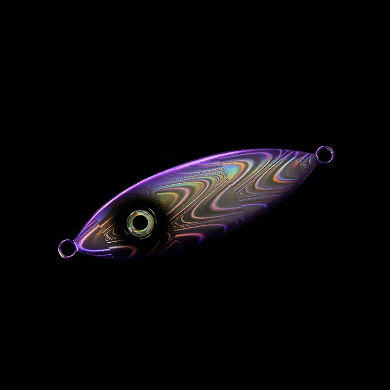 Purple 100g 80 г 100 г 160 г 250 г 1 шт./лот медленно джиг блесну морской металла Отсадки рыболовные приманки литья световой привести отсадки приманки - Цвет: Purple 100g