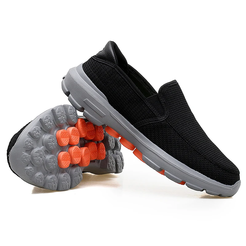 Мужская повседневная обувь сезон весна-осень легкая дышащая мужская без