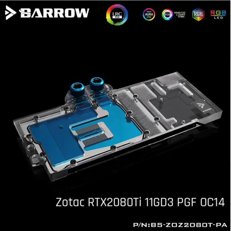 Barrow    ZOTAC GAMING GeForce RTX 2080 Ti AMP Extreme Core VGA  5  3PIN LRC2.0