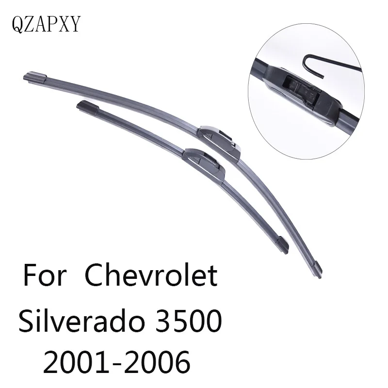 

Щетки стеклоочистителя QZAPXY для Chevrolet Silverado 3500 22 и 22 дюйма 2001 2002 2003-2006, автомобильные аксессуары, стеклоочистители для стайлинга автомобиля