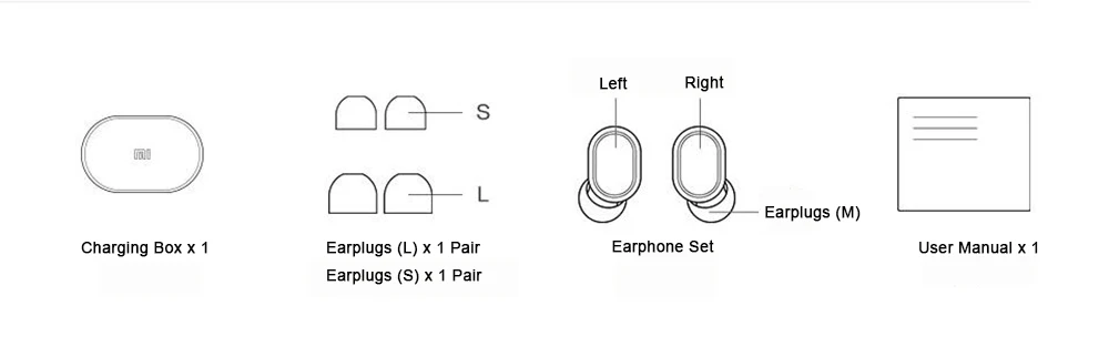 Xiaomi Redmi Airdots TWS Bluetooth наушники стерео басы BT 5,0 Eeadphones с микрофоном Handsfree Наушники управление AI