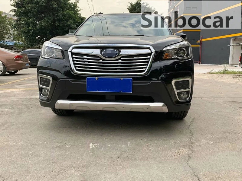Нержавеющая сталь передний и задний бампер протектор Накладка для Subaru Forester