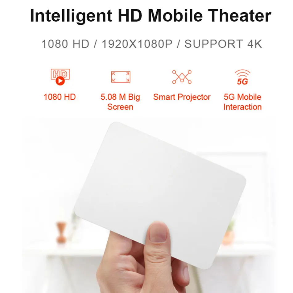 Gigxon P9 мини-проектор DLP 1920x1080P Max 4K Поддержка 200 Ansi Android 7,1 8 Гб rom 3D HD wifi Proyector портативный видеопроектор