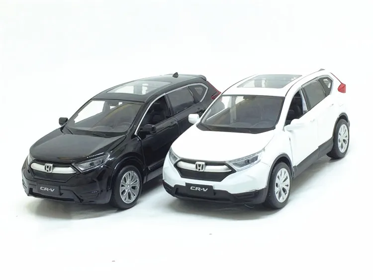 1/32 Honda CR-V Diecasts игрушечный автомобиль модель автомобиля со звуком светильник вытяните назад автомобиль игрушки для детей Коллекция подарков на день рождения