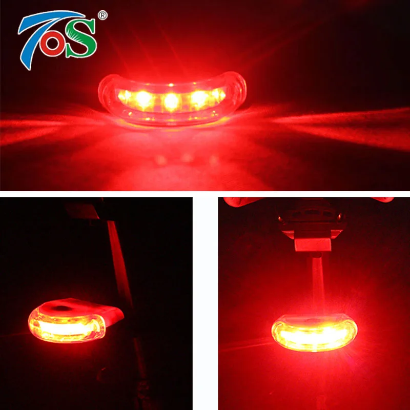 TOS 5 красный светодиод 180 градусов НЛО Детская безопасность Предупреждение лампа