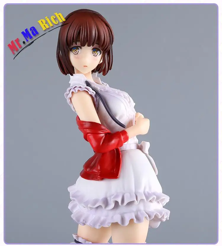 24 см аниме Giapponese Figura Saenai Heroine No Sodatekata Katou Megumi Stand Ver. Пикантная фигурка из ПВХ Da Collezione