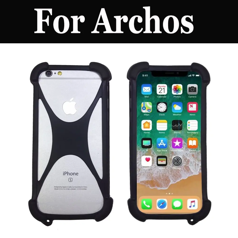 Мягкий силиконовый резиновый чехол для Archos 55 Diamond Selfie 50 Cobalt Platinum 2 Plus 50f Neon 55b