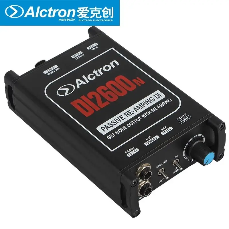 Усилитель басового сигнала Alctron DI2600N DI BOX для гитары ретранслятор|Микрофоны| |