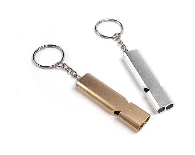 Свисток для повседневного использования на открытом воздухе с двумя трубками