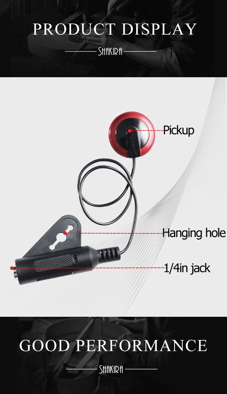 Гитара звукосниматель гитара скрипка банджо мандолин Ukulel аксессуары для гитары