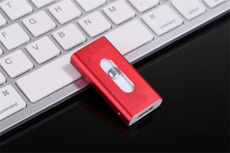 OTG USB флэш-накопитель для iPhone X/8/7/7 Plus/6 Plus/6s/5 ipad металлический флэш-накопитель HD флеш-накопитель 8 г 16г 32г 64Г 128 флеш-накопители usb камер драйвера 3,0