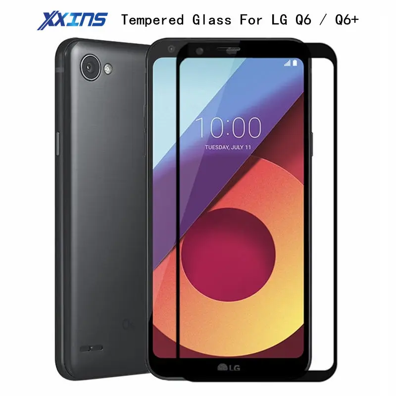 Закаленное стекло для LG Q6 Q 6 + M700N Европейская полноэкранная Защитная пленка LGQ6
