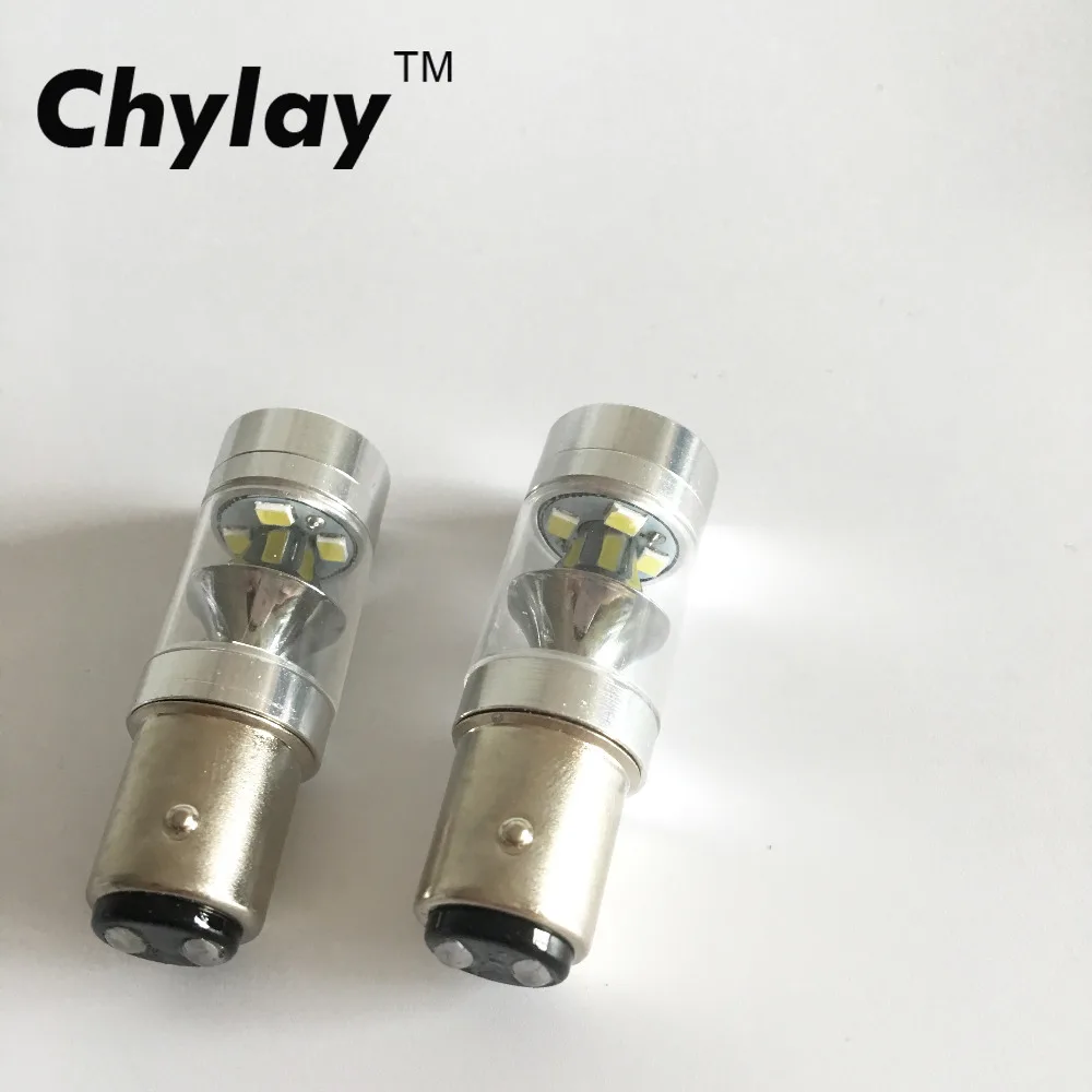 Светодиодная Автомобильная стоп лампа 360 градусов белая 12 24 в пост. Тока 2x1157 100