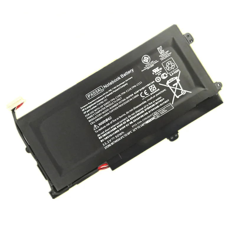 11 1 В 50 Вт/ч новый корейский Аккумулятор для ноутбука HP TPN C109/C110/C111 PX03XL HSTNN LB4P 714762 1C1