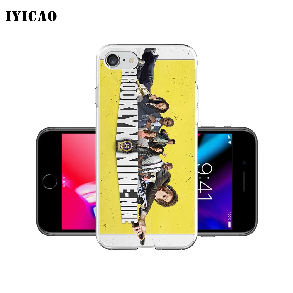Мягкий силиконовый чехол для телефона IYICAO Brooklyn Nine 2019 iPhone X XR XS MAX 6 6s 7 8 Plus 5 5S SE из