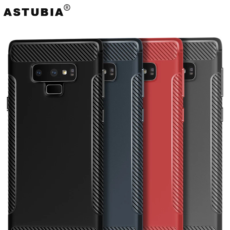 For Samsung Galaxy A8 2018 Case Carbon Cover Note 9 S8 S9 Plus A6 A7 A9 J4 J6 Prime Note8 Capa |