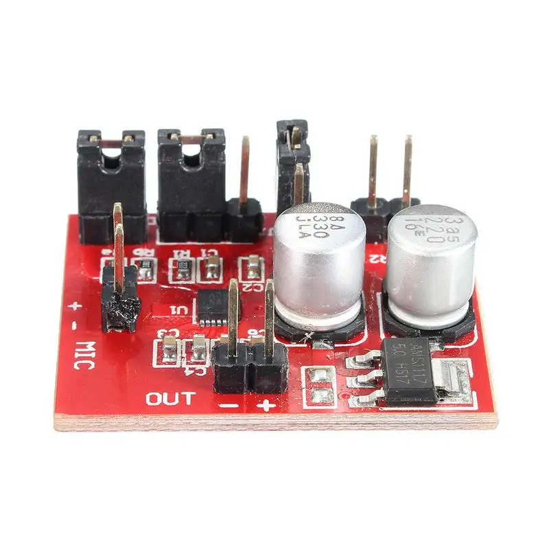Новый MAX9814 Электрический микрофон усилитель модуль Функция agc DC 3 6 12 В для Arduino