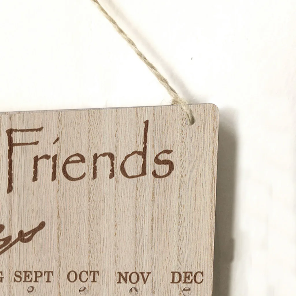 Подвесные украшения подвесной знак многоцветная семейная доска для дня рождения сделай сам подвесная