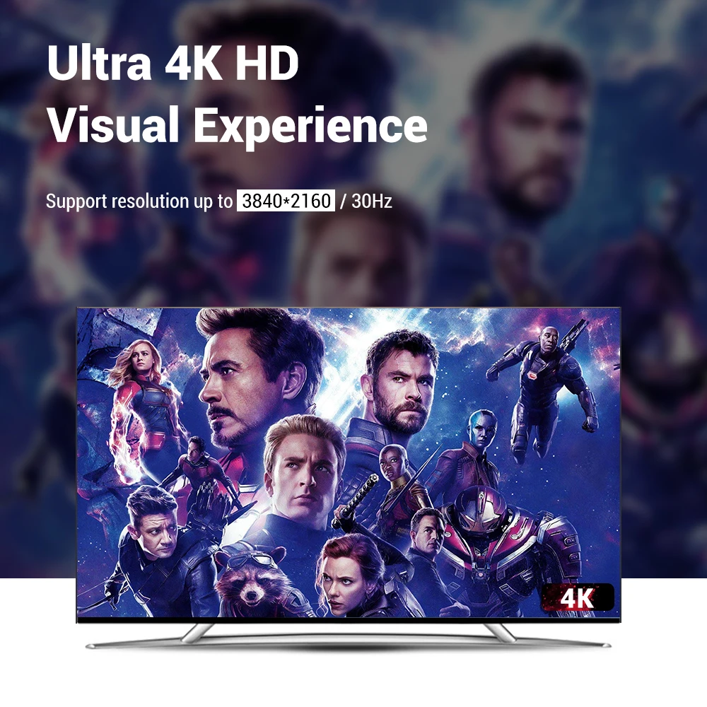 TOPK HDMI к DVI D 24 + 1 Pin адаптер 4K двунаправленная передача Мужской кабель для lcd DVD