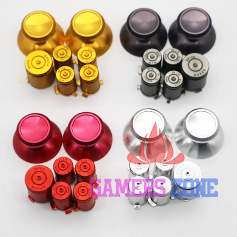 Металлические Thumbsticks ABXY и кнопки направляющие для контроллеров Xbox 360|buttons buttons|abxy