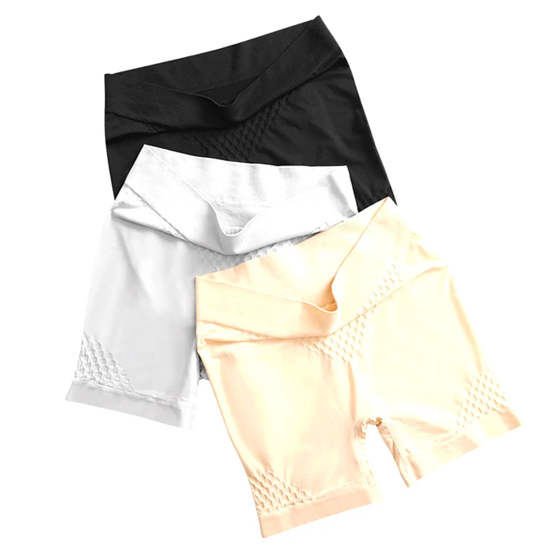 Новинка 3 шт./лот бесшовные шорты для безопасности под юбкой хлопковые трусики со