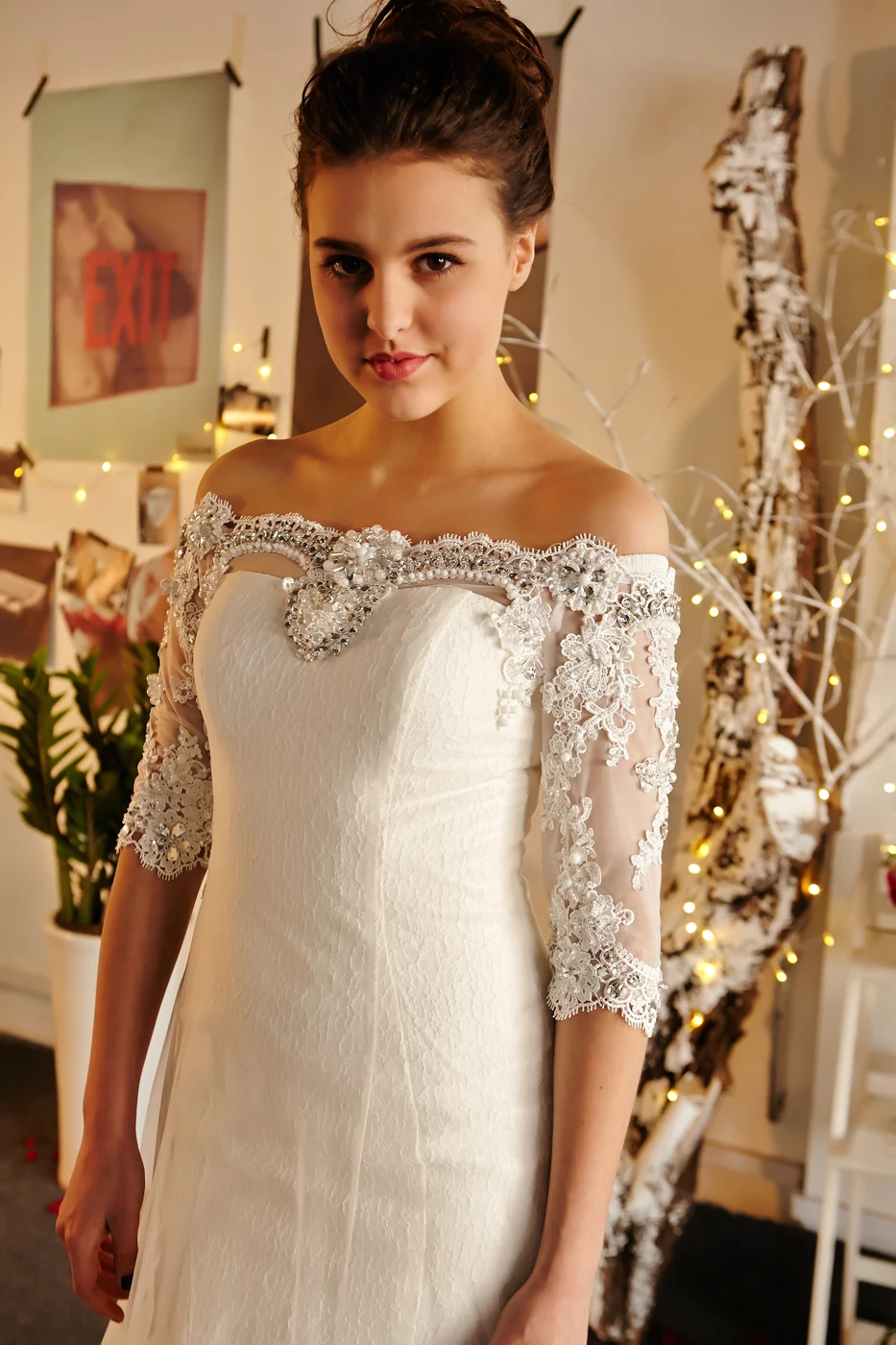 Новинка свадебное платье-трапеция платье свадебные платья кружевные с коротким