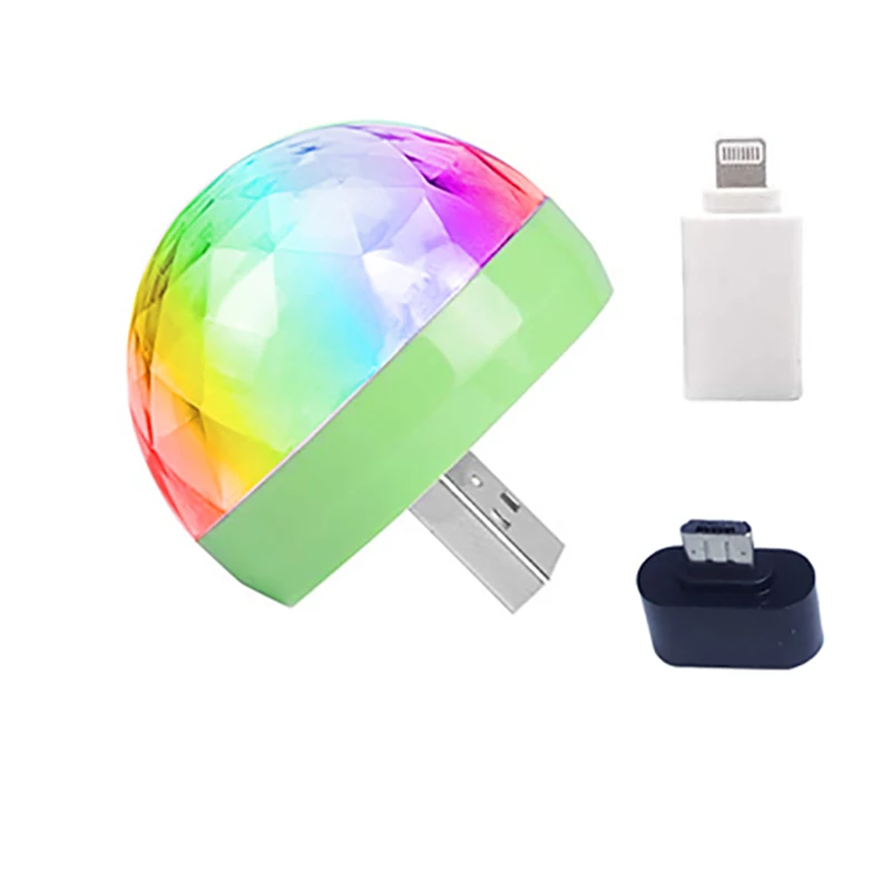 Светодиодный USB атмосферный свет DJ лампа RGB мини красочная музыкальная лампа для фестиваля/вечерние/Караоке/диско шар шоу бар украшения ligh