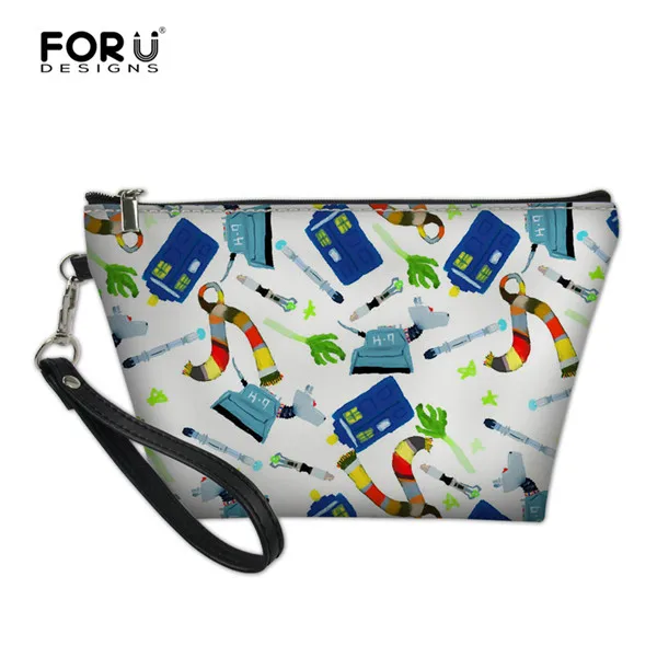 FORUDESIGNS, женские косметички, сумки для макияжа, милые, для медсестер/кормящих, с принтом, для путешествий, для профессиональных девушек, для хранения, органайзер, чехлы - Цвет: H5808Z8