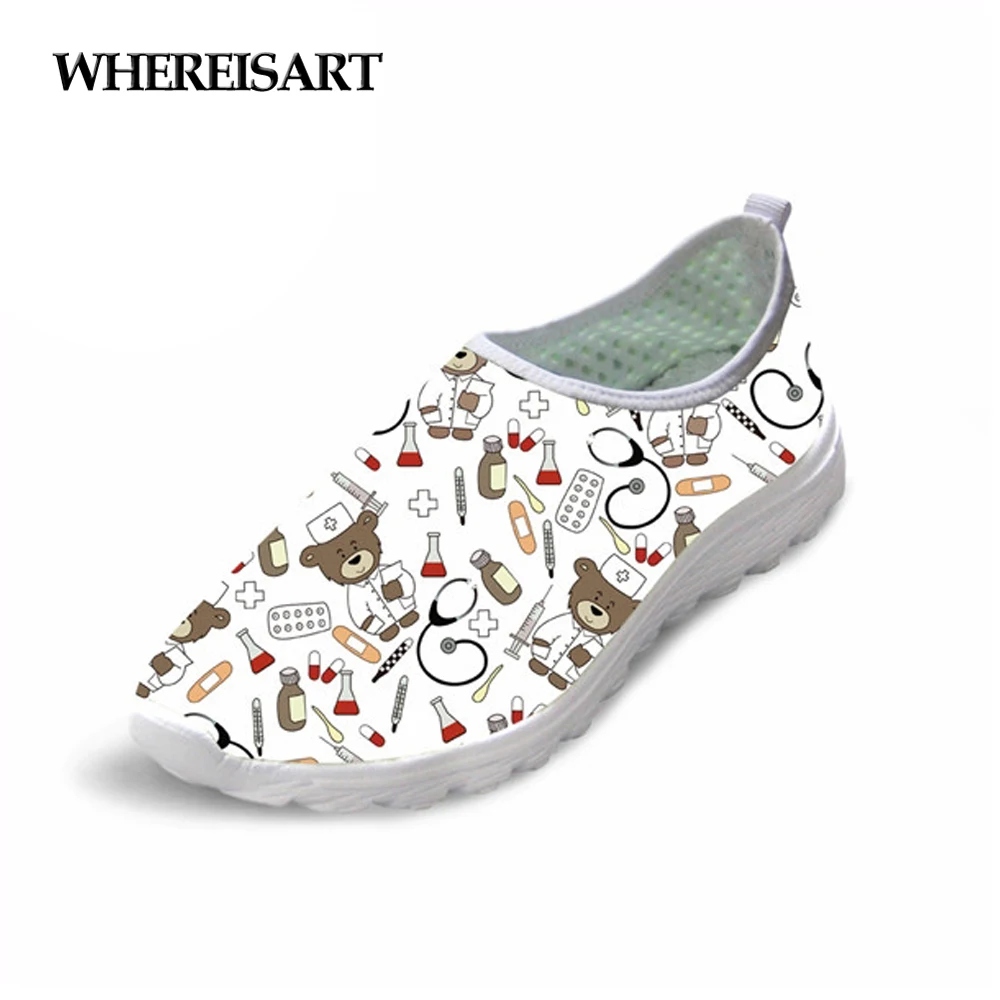 WHEREISART/Женская обувь Лидер продаж летние дышащие кроссовки сетчатые лоферы