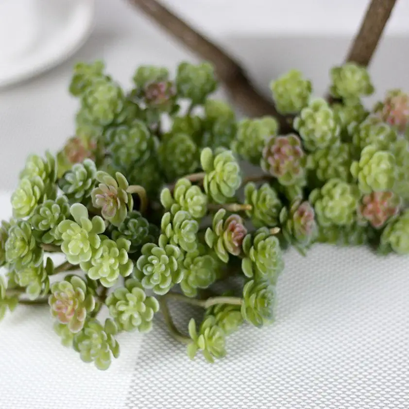 Искусственные растения ПВХ шелковые цветы красивые для сада зеленые Подснежники мини офисная гостиная