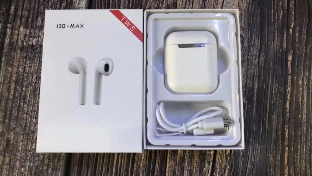 I10-Max TWS наушники мини беспроводная Bluetooth гарнитура двойные наушники с зарядным устройством для Iphone Android