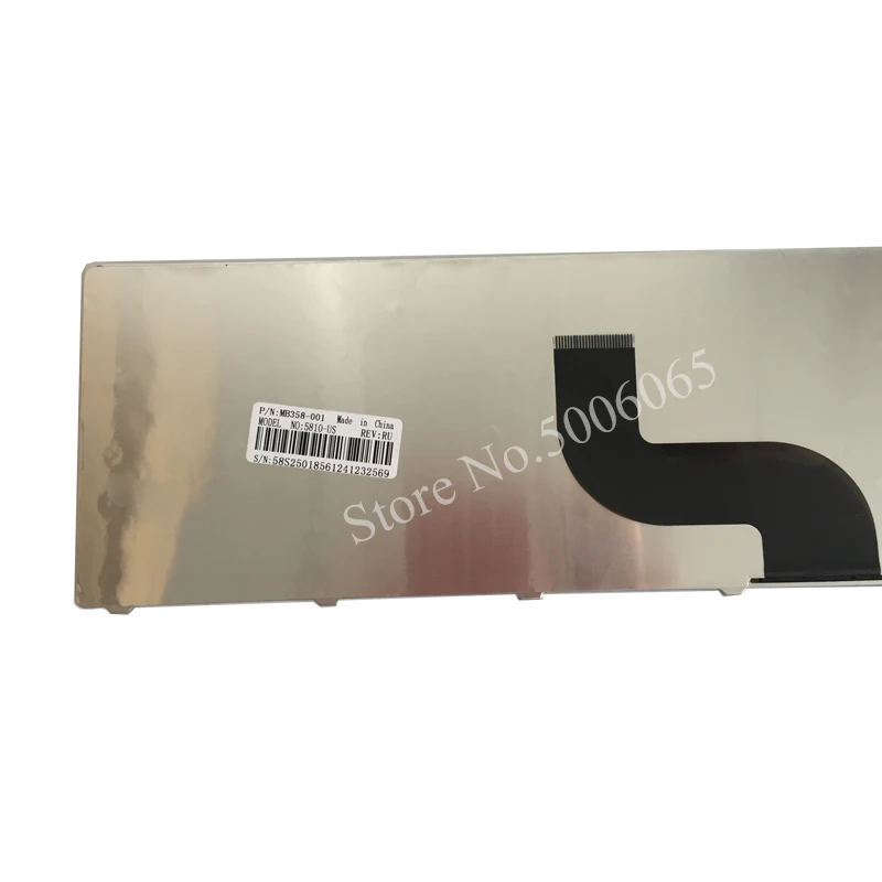 Новая русская клавиатура для ноутбука Acer Aspire P5WE6 P5WE0 P7YE5 ZR8A ZQ2 ZR7 ZYB черная |