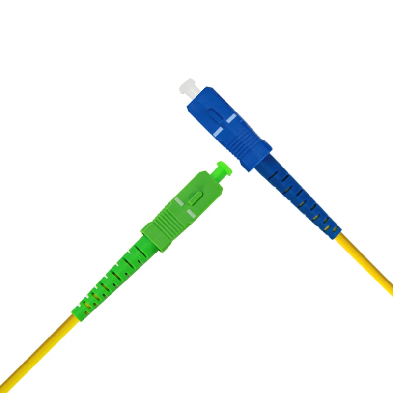 10pcs SCUPC toSCAPC 3m Fiber Patch Cable optical fiber cord 2.0mm 3.0mm PVC G652d Jumper Simplex FTTH Optic | Мобильные телефоны и