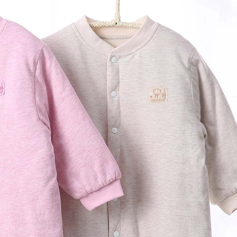 Детское боди пижамы с длинными рукавами из 100% хлопка одежда для маленьких