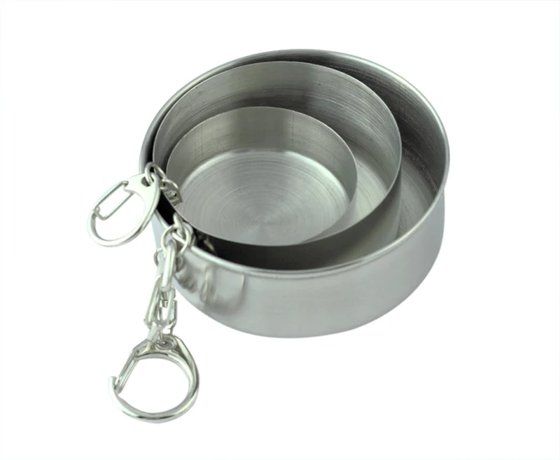 трехсекционные телескопические портативные чашки