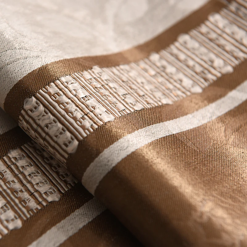 Бесплатная Доставка Высокое Качество Полосы Спальня Кафе Занавес Скрининг Окна