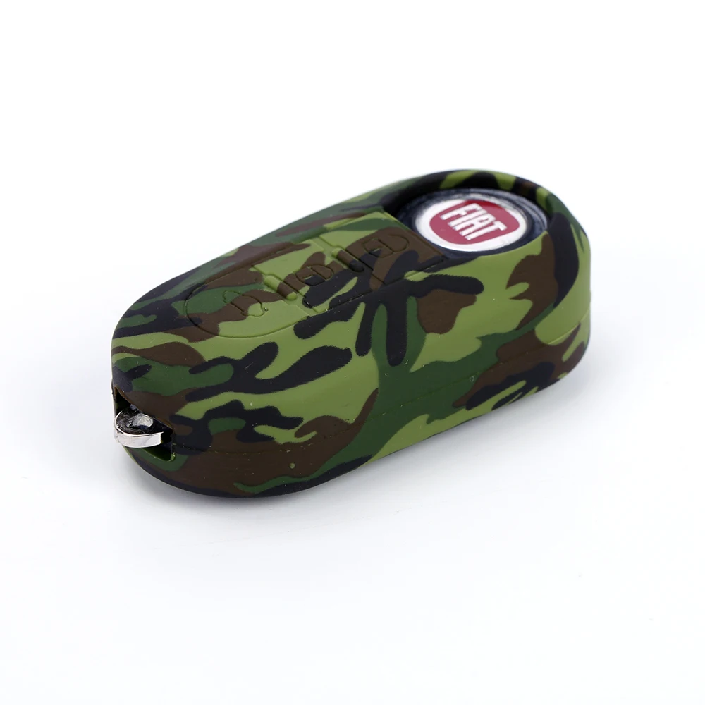 Приятно 3 пуговицы силиконовый чехол для ключей от машины Обложка Брелок Shell