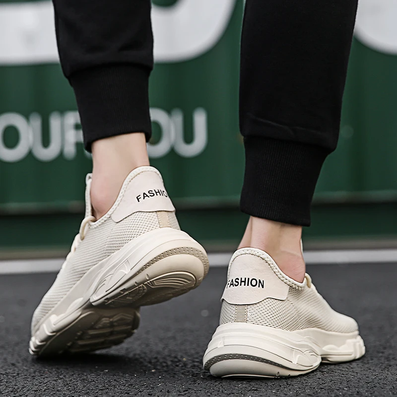 Спортивная обувь для бега мужская повседневная Мужские дышащие кроссовки на