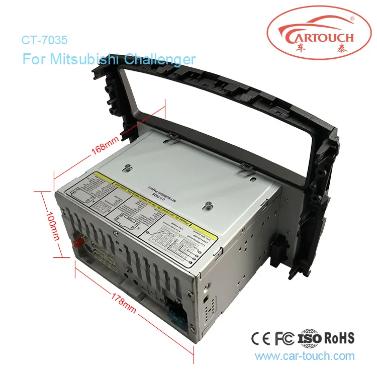 Cartouch (R) 7 &quotавтомобильный DVD GPS Радио для Mitsubishi Pajero 2006 2007 2008 2009 2010 2011 800x480 поддержка