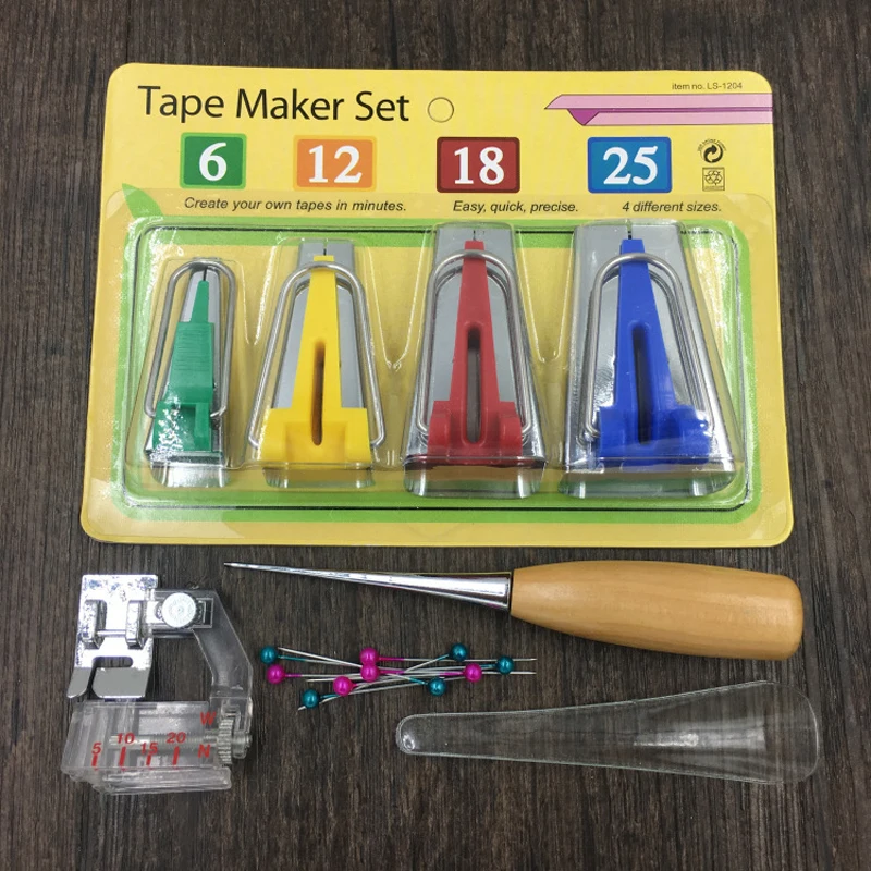 Инструменты для шитья ног Аксессуары 16 шт./компл. Набор изготовления тканевой