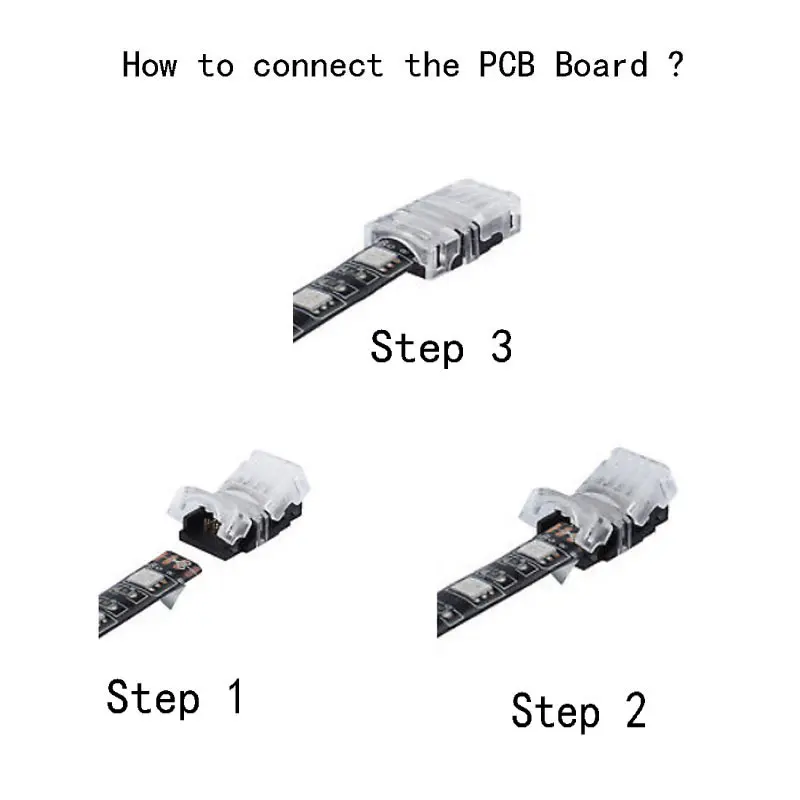 10 шт./лот 4 контактный светодиодный разъем для мм 5050 RGB IP65 водонепроницаемая