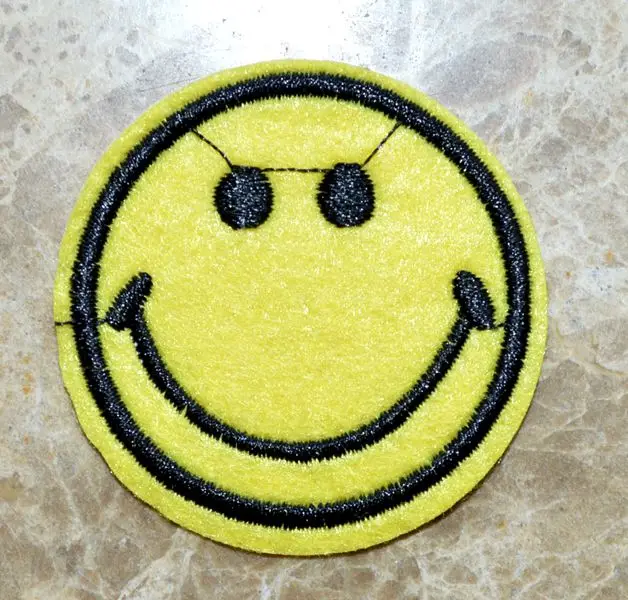 Бесплатная доставка ~ Милая улыбающаяся улыбка в стиле бохо 70-х Ретро забавная