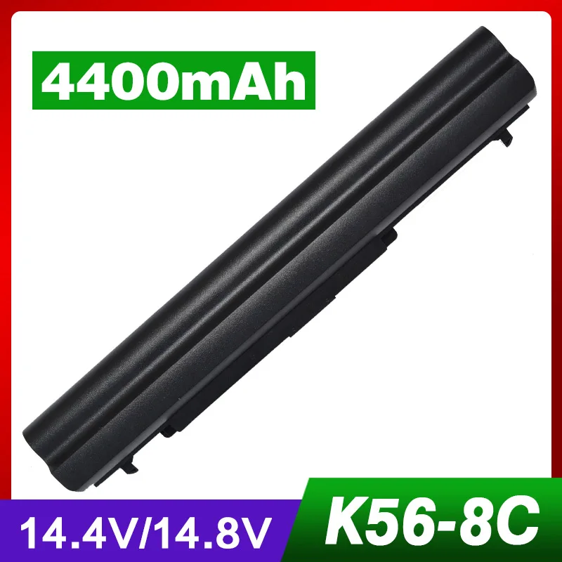 Аккумулятор для ноутбука ASUS 4400 мА/ч K56C K56CB K56CM K56V A32 K56 S405C S46C S505C R405C R405V R505C R550C|laptop